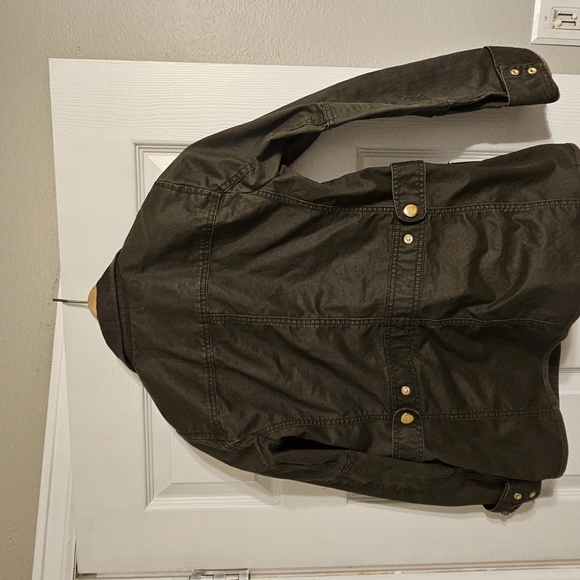 J. Crew Green Utility Jacket‎ with Structured Silhouette - Picture 5 of 6